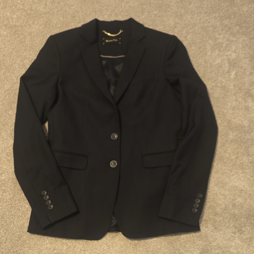 Massimo Dutti Black Blazer